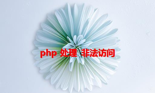 php 处理 非法访问